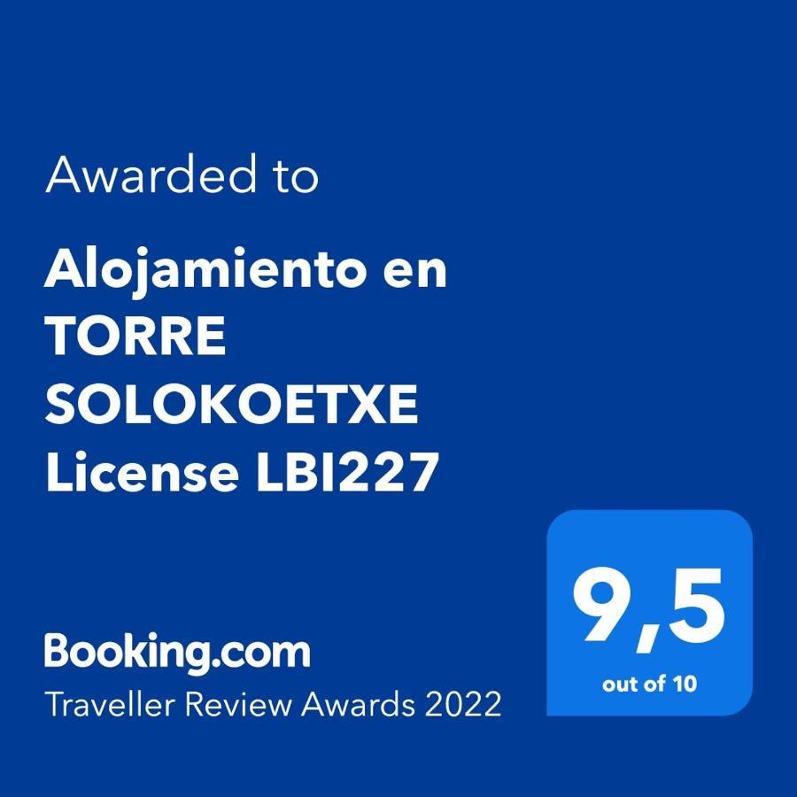 Apartament Alojamiento En Torre Solokoetxe License Lbi227 Bilbao Zewnętrze zdjęcie